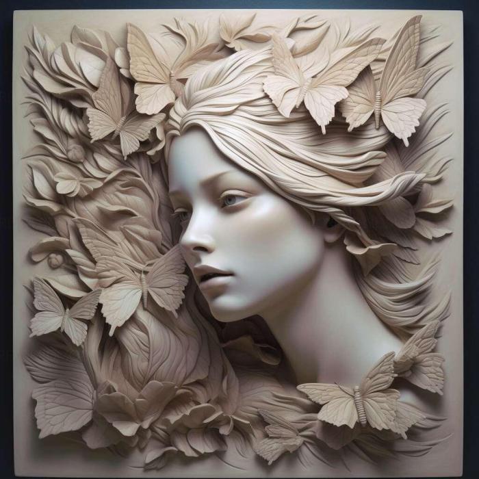 نموذج ثلاثي الأبعاد لآلة CNC 3D Art 